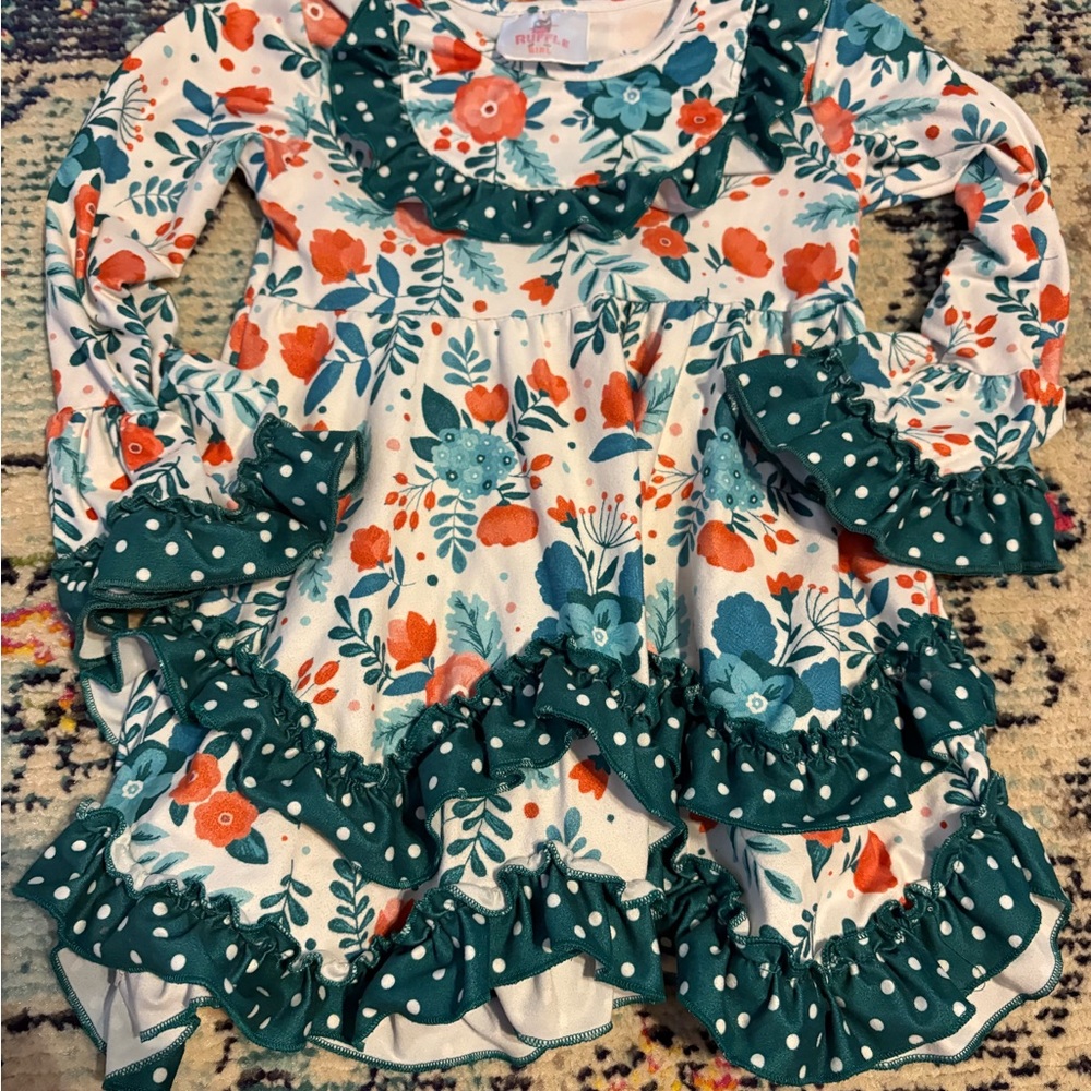 Girls 4/5 ruffle dress